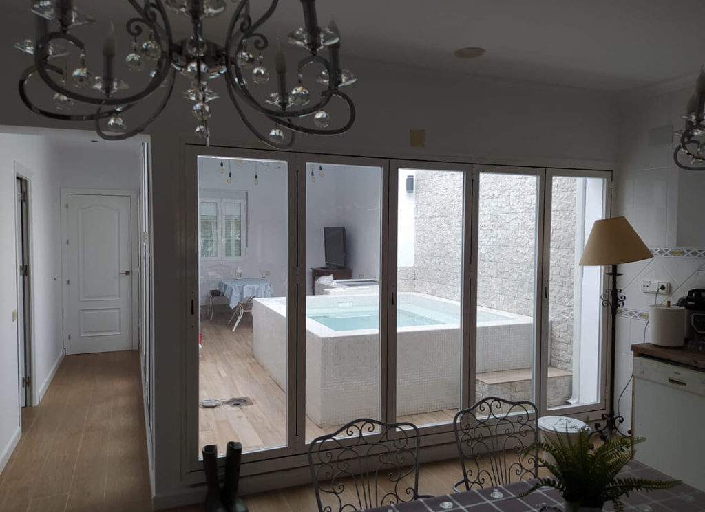 Piscina con refuerzo